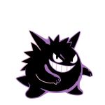  commentary creature english_commentary evil_grin evil_smile full_body gen_1_pokemon gengar ghost grin no_humans pokemon pokemon_(creature) rumwik smile solo 