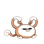  black_eyes brown_theme commentary creature english_commentary full_body gen_1_pokemon mankey monochrome no_humans pokemon pokemon_(creature) pokemon_(game) pokemon_rgby pokemon_rgby_(style) rumwik signature simple_background solo white_background 