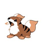  brown_theme commentary creature english_commentary fire full_body gen_1_pokemon growlithe monochrome no_humans pokemon pokemon_(creature) pokemon_(game) pokemon_rgby pokemon_rgby_(style) rumwik signature simple_background solo standing white_background 