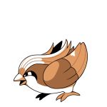  bird bird_focus brown_theme commentary creature english_commentary from_side full_body gen_1_pokemon leaning_forward monochrome no_humans pidgeot pokemon pokemon_(creature) pokemon_(game) pokemon_rgby pokemon_rgby_(style) profile rumwik signature simple_background solo standing white_background 