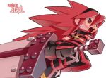  elesis grand_chase hairband long_hair red_eyes red_hair redhead sword swordmaster weapon 