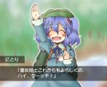  closed_eyes fakeshot idolmaster kawashiro_nitori mogito parody touhou translated translation_request 