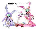  animal_ears bunny_ears fei-yen mecha rabbit_ears virtual_on 