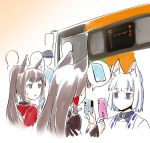  3girls akagi_(azur_lane) amagi_(azur_lane) azur_lane commentary_request kaga_(azur_lane) multiple_girls steed_(steed_enterprise) 