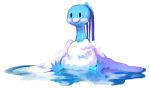  ._. altaria bigglyboof bird bird_focus black_eyes commentary creature english_commentary full_body gen_3_pokemon multiple_sources no_humans pokemon pokemon_(creature) puddle signature sitting solo transparent_background wet 