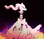  black_background commentary creature english_commentary gen_5_pokemon legendary_pokemon multiple_sources no_humans pokemon pokemon_(creature) reshiram salanchu simple_background solo upper_body 