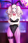  1girl absurdres alternate_costume blonde_hair blue_eyes blush highres long_hair looking_at_viewer persona persona_5 solo takamaki_anne 