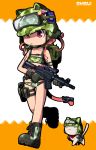  animal_ears candy cat flat_chest gloves goggles gun helmet lollipop military military_uniform original panties red_eyes rifle shisui tail underwear uniform weapon 