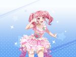  bang_dream! blush dress long_hair maruyama_aya pink_eyes pink_hair smile twintails 