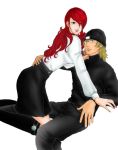  fingernails kirijou_mitsuru lipstick long_hair nails persona persona_3 red_hair redhead shinomiya_hizuki 