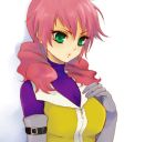  arch_(artist) blush breasts feldt_grace gloves green_eyes gundam gundam_00 lowres pink_hair plum_(arch) solo 