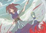  onozuka_komachi rod_of_remorse scythe shikieiki_yamaxanadu touhou 