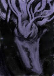  abstract abstract_background disco_elysium fang goodbye_volcano_high lowres non-web_source original portrait solo suggestion_(disco_elysium) third-party_edit 