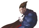 capcom cape demitri_maximoff highres male muscle nona official_art red_eyes solo svc_chaos vampire vampire_(game) 