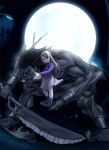  fate/stay_night fate_(series) full_moon illyasviel_von_einzbern mkpower monster moon sword taru_neko weapon 