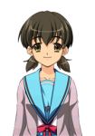  genderswap kunikida kunikida_(female) school_uniform serafuku suzumiya_haruhi_no_yuuutsu 