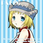  blonde_hair blue_eyes hat lowres necktie patricia_thompson short_hair sleeveless sleeveless_turtleneck soul_eater turtleneck 