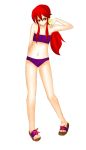  bikini kotohime red_eyes red_hair redhead swimsuit touhou touhou_(pc-98) 