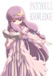  long_hair nekoguruma patchouli_knowledge purple_hair ribbon ribbons touhou 