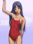  flat_chest idolmaster jpeg_artifacts kisaragi_chihaya matsudo_aya one-piece_swimsuit school_swimsuit swimsuit 