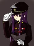  long_hair murakami4949 patchouli_knowledge purple_hair ribbon ribbons touhou uniform 