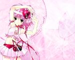  1280x1024 amulet_heart hinamori_amu magical_girl midriff pink_hair shugo_chara! solo wallpaper 