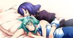  cat_ears kochiya_sanae oekaki sakuraba_yuuki sleeping touhou yasaka_kanako 