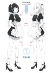  1girl highres maid original unimon_e 