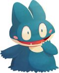  artist_request blue_eyes blush blush_stickers fangs full_body gen_4_pokemon hand_up happy munchlax no_humans official_art open_mouth pokemon pokemon_(creature) pokemon_(game) pokemon_cafe_mix smile solo standing transparent_background 