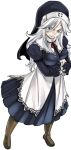  android character edens_zero nun nurse sister_ivry white_hair 
