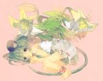  animal_ears ankle_ribbon barefoot bloomers feet flower grey_hair hands looking_at_viewer mouse mouse_ears mouse_tail nazrin red_eyes shippo_(skink) short_hair solo tail tears touhou 