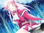  blush christmas fujiwara_warawara game_cg hoshina_nanami shirokuma_bellstars snow tears 
