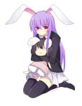  bad_id bunny_ears doll harano inaba_tewi inumimi long_hair necktie reisen reisen_udongein_inaba short_hair skirt tewi_inaba thigh_highs thighhighs touhou uniform 