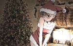  christmas misaka_mikoto santa_outfit tagme to_aru_kagaku_no_railgun 