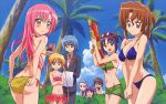  asakaze_risa ayasaki_hayate bikini blush butt_crack cleavage hanabishi_miki hayate_no_gotoku! katsura_hinagiku maria navel nishizawa_ayumu sanzenin_nagi scan segawa_izumi smile swimsuit 