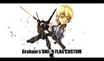  graham_aker gundam gundam_00 highres mecha mobile_suit_gundam_00 shimadoriru white 