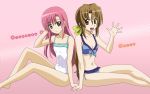   hayate_no_gotoku! katsura_hinagiku maria pink swimsuit  
