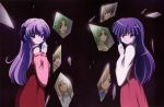  furude_rika hanyuu higurashi_no_naku_koro_ni houjou_satoko japanese_clothes kimono maebara_keiichi miko ryuuguu_rena siblings sonozaki_mion sonozaki_shion takano_miyo twins 