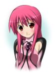  chikugen_shiina pink_hair red_eyes yumeria 