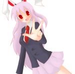  bad_id bunny_ears rabbit_ears red_eyes reisen_udongein_inaba touhou 