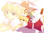  crossed_arms flandre_scarlet lying touhou 