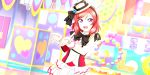  blush dress love_live!_school_idol_festival_all_stars nishikino_maki redhead short_hair smile violet_eyes 