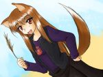  holo spice_and_wolf tail wheat wolf_ears 