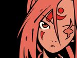  black_background duplicate face guilty_gear highres long_hair one-eyed pink pink_eyes pink_hair simple_background 
