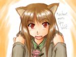  fang fangs holo lowres spice_and_wolf wolf_ears 