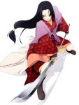  face fighting_stance japanese_clothes kimono kyo kyo_(kuroichigo) naginata polearm sword weapon 