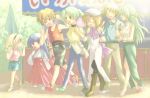  festival furude_rika hanyuu higurashi_no_naku_koro_ni hinata_nonoka houjou_satoko houjou_satoshi maebara_keiichi nonoka ryuuguu_rena siblings sonozaki_mion sonozaki_shion thighhighs twins 