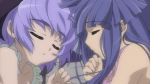  cap furude_rika hanyuu higurashi_no_naku_koro_ni horns purple_hair screencap sleeping 