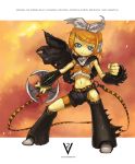  akita_morgue kagamine_rin kikai_(akita_morgue) solo vocaloid weapon 