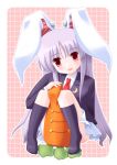  bunny_ears carrot nijiberu rabbit_ears reisen_udongein_inaba touhou 